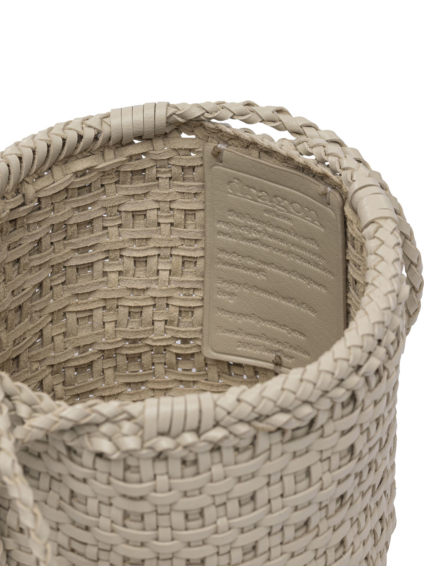 JAVA BAG MINI DOUBLE JUMP BASKET 17X14X15 CM 8161PEARL (dragon DIFFUSION / ハンドバッグ・ショルダーバッグ ) | dragon DIFFUSION (ドラゴンディフュージョン)(4)