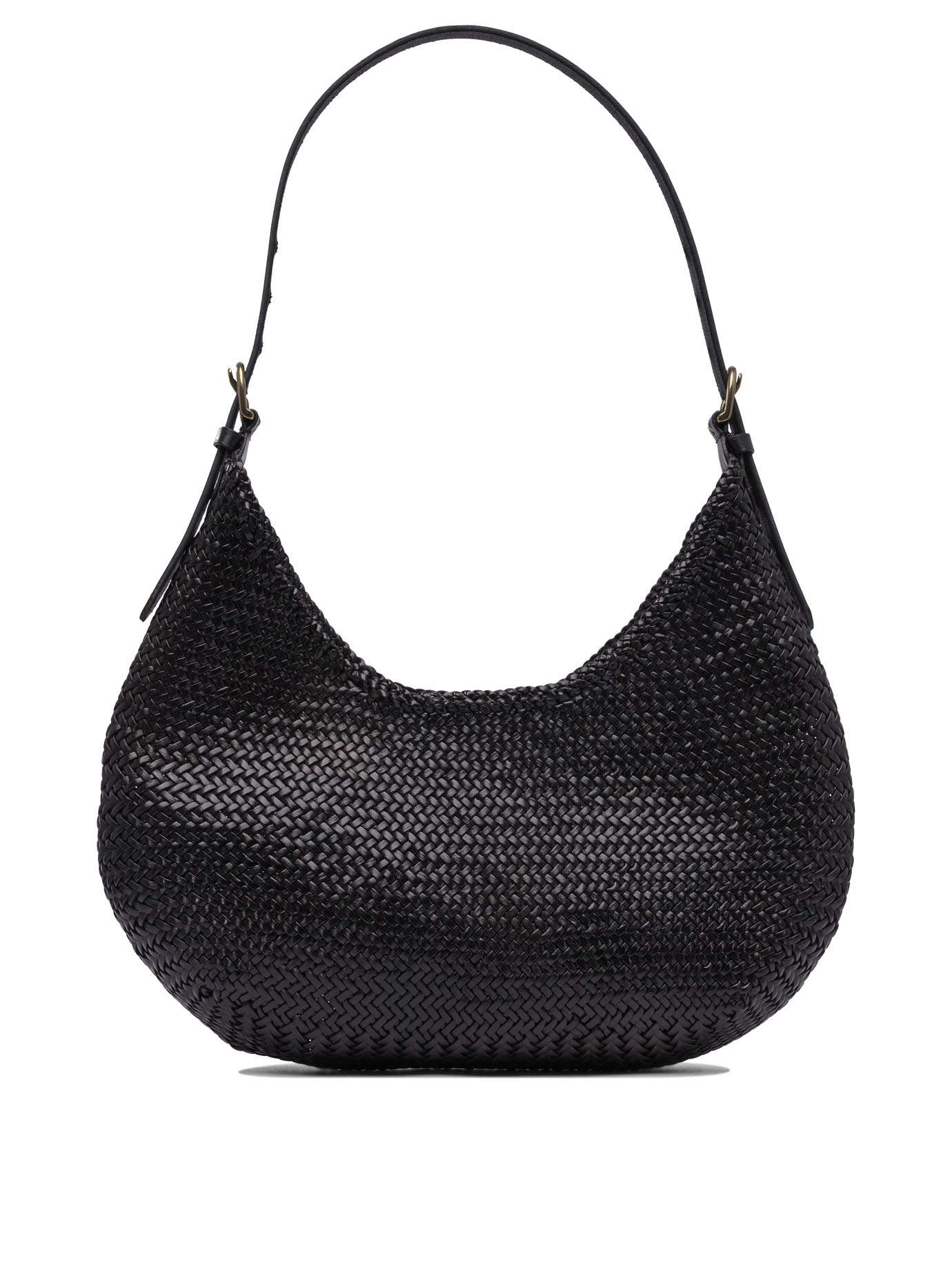 "Luna Mezza" shoulder bag 8021BLACK (dragon DIFFUSION / ハンドバッグ・ショルダーバッグ ) | dragon DIFFUSION (ドラゴンディフュージョン)(2)