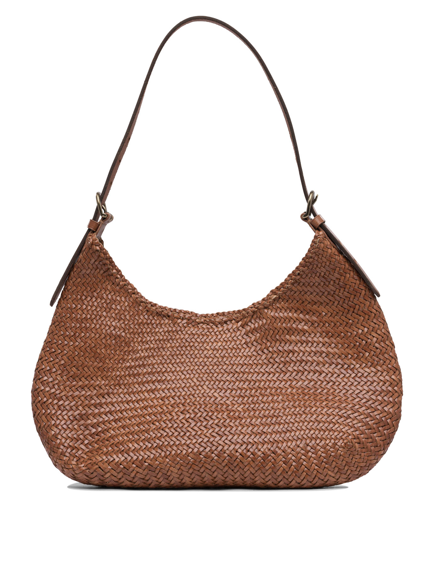 "Luna Mezza" shoulder bag 8021TAN (dragon DIFFUSION / ハンドバッグ・ショルダーバッグ ) | dragon DIFFUSION (ドラゴンディフュージョン)