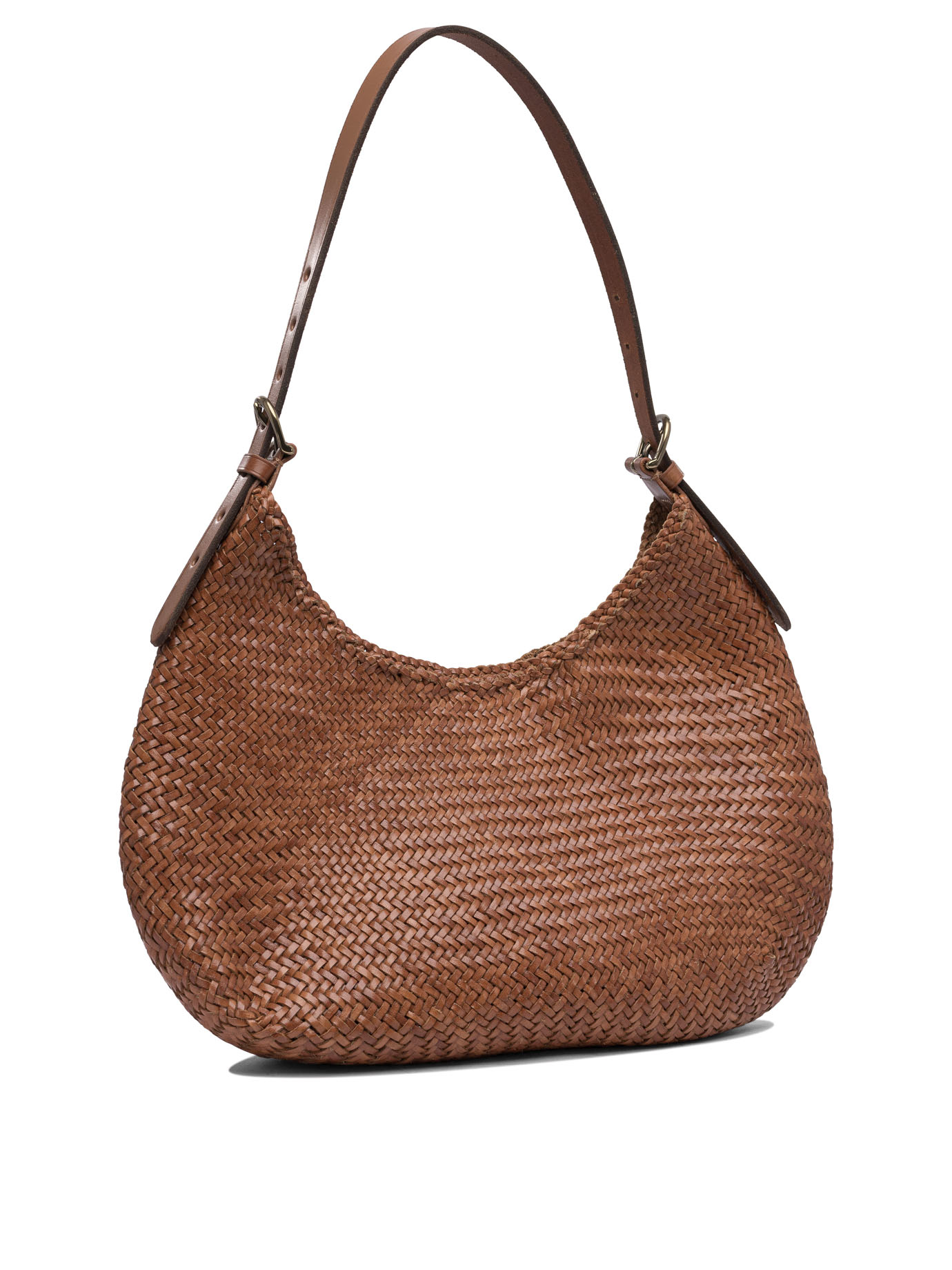 "Luna Mezza" shoulder bag 8021TAN (dragon DIFFUSION / ハンドバッグ・ショルダーバッグ ) | dragon DIFFUSION (ドラゴンディフュージョン)(1)