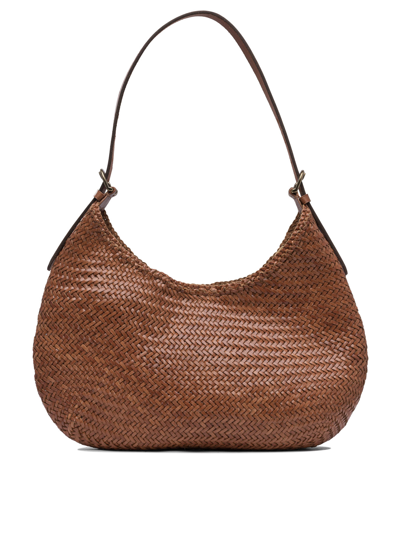 "Luna Mezza" shoulder bag 8021TAN (dragon DIFFUSION / ハンドバッグ・ショルダーバッグ ) | dragon DIFFUSION (ドラゴンディフュージョン)(2)