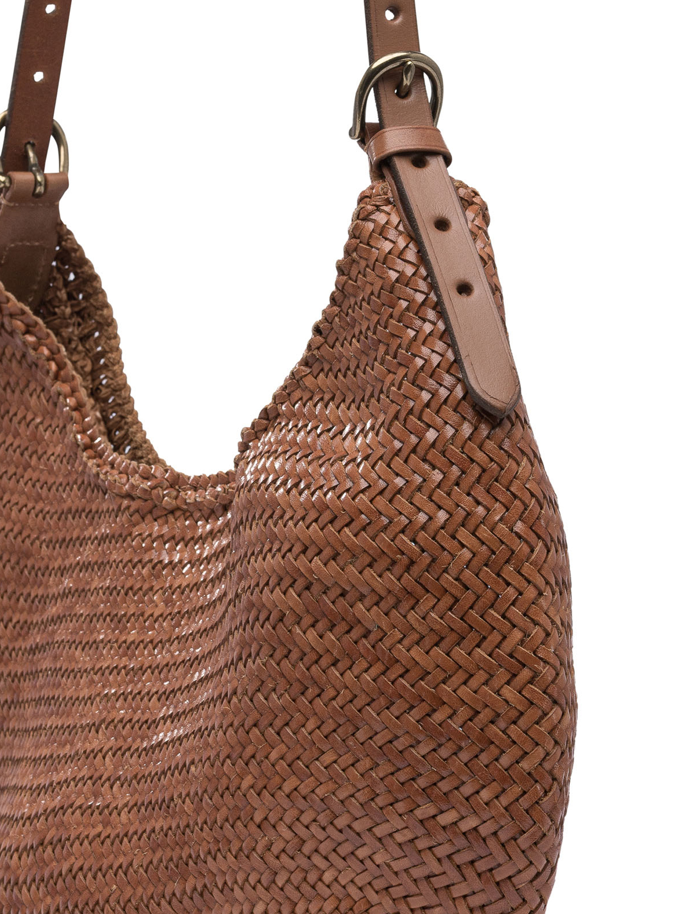 "Luna Mezza" shoulder bag 8021TAN (dragon DIFFUSION / ハンドバッグ・ショルダーバッグ ) | dragon DIFFUSION (ドラゴンディフュージョン)(3)