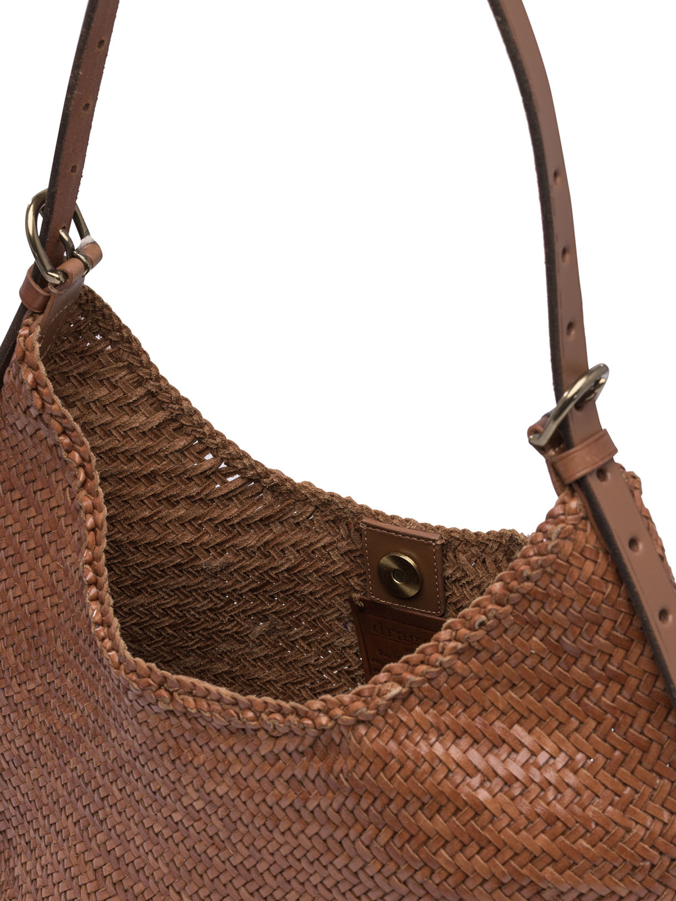 "Luna Mezza" shoulder bag 8021TAN (dragon DIFFUSION / ハンドバッグ・ショルダーバッグ ) | dragon DIFFUSION (ドラゴンディフュージョン)(4)