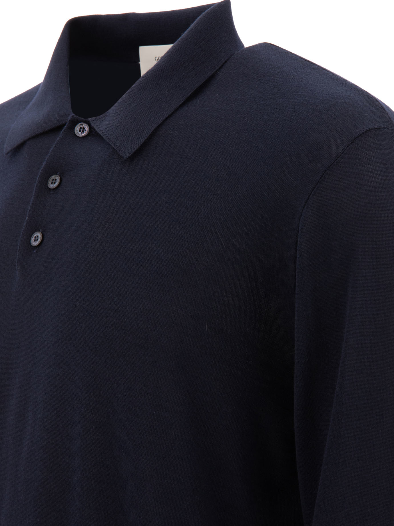 Wool long-sleeved polo shirt GMP01353P00104150501 (Golden Goose / ニット・セーター・カーディガン ) | Golden Goose (ゴールデングース)(3)