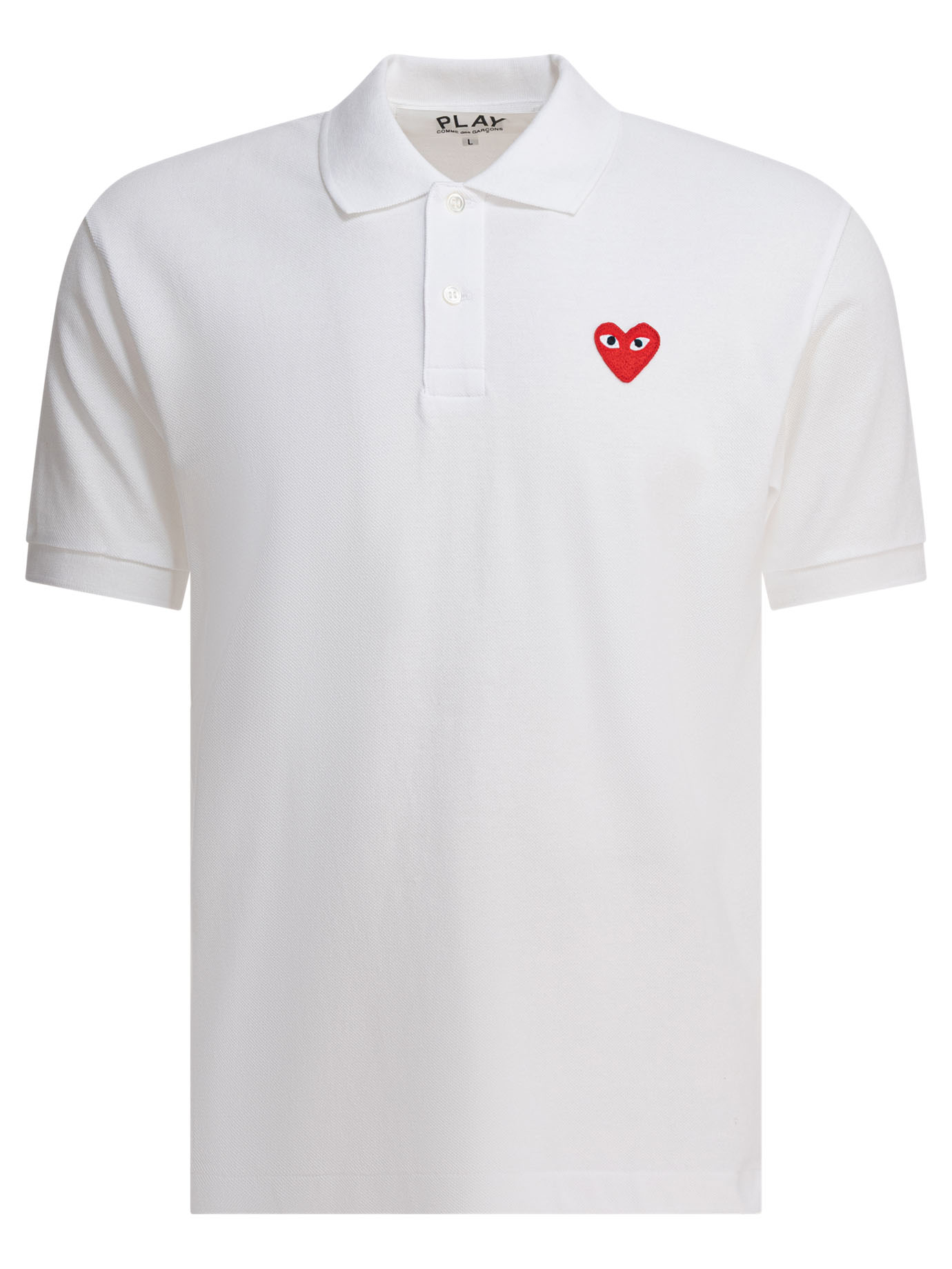 Polo shirts AXT0060515WHITE (PLAY Comme Des Garçons / ポロシャツ ) | PLAY Comme Des Garçons (プレイ コムデギャルソン)