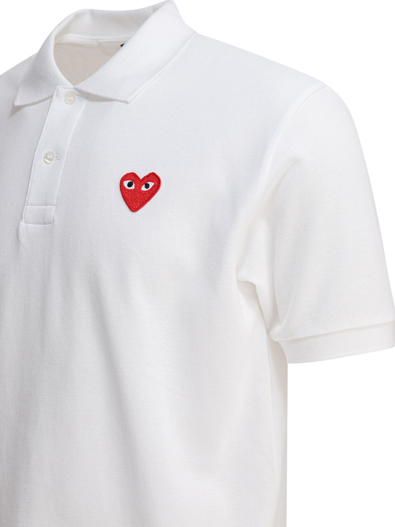 Polo shirts AXT0060515WHITE (PLAY Comme Des Garçons / ポロシャツ ) | PLAY Comme Des Garçons (プレイ コムデギャルソン)(3)