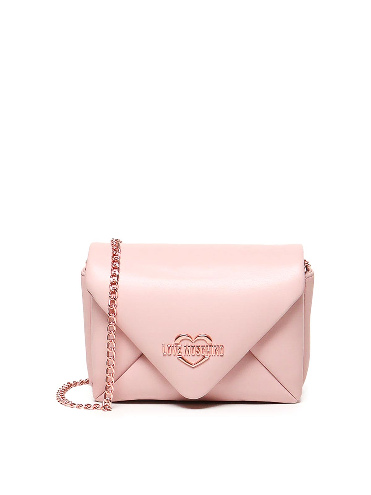 Letter Bag In Leather JC4349PP0LKT0601 (LOVE MOSCHINO / ハンドバッグ・ショルダーバッグ ) | LOVE MOSCHINO (ラブ モスキーノ)