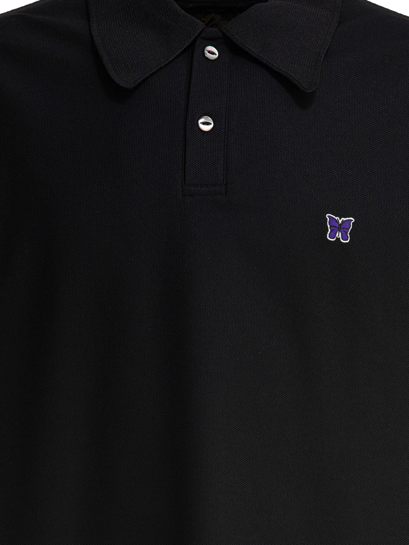 "Poly Pique" polo shirt QV352CBLACK (Needles / ポロシャツ ) | Needles (ニードルズ)(2)
