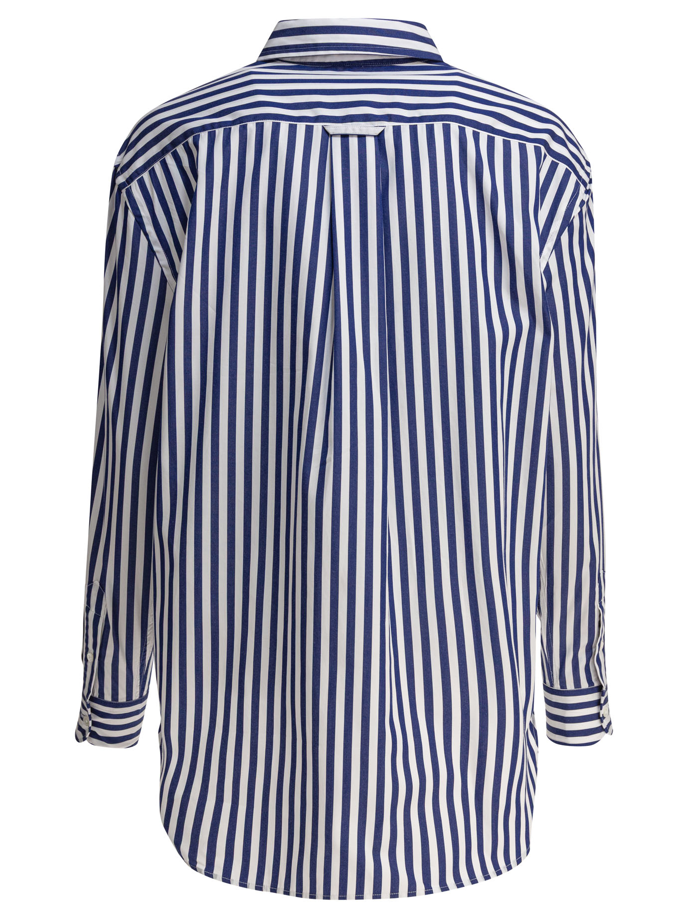Oversize-fit striped cotton shirt 2119682180011323FALLROYALWHITE (Polo Ralph Lauren / シャツ・ブラウス ) | Polo Ralph Lauren (ポロ ラルフ ローレン)(1)