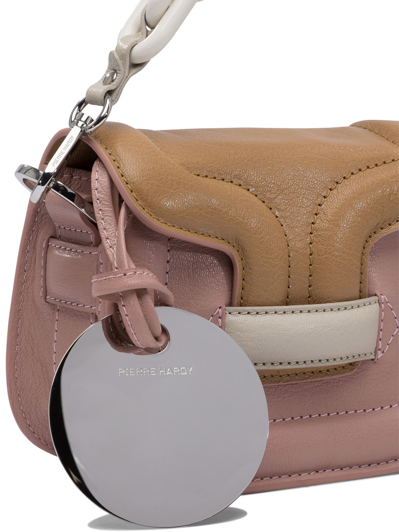 Shoulder bags QV03ZGRAINKIDACETATEBLUSHCAPPUCCINOOFFWHITE (PIERRE HARDY / ハンドバッグ・ショルダーバッグ ) | PIERRE HARDY (ピエール アルディ)(3)