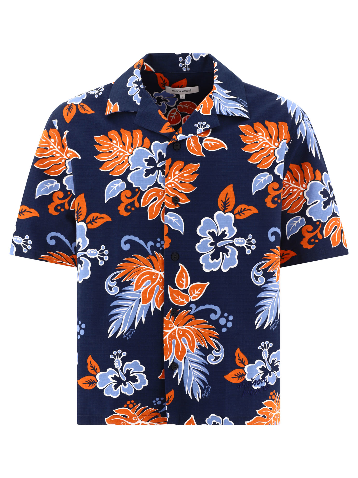 "Resort" shirt MM00402WW4016O492 (Maison Kitsuné / シャツ・ブラウス ) | Maison Kitsuné (メゾン キツネ)