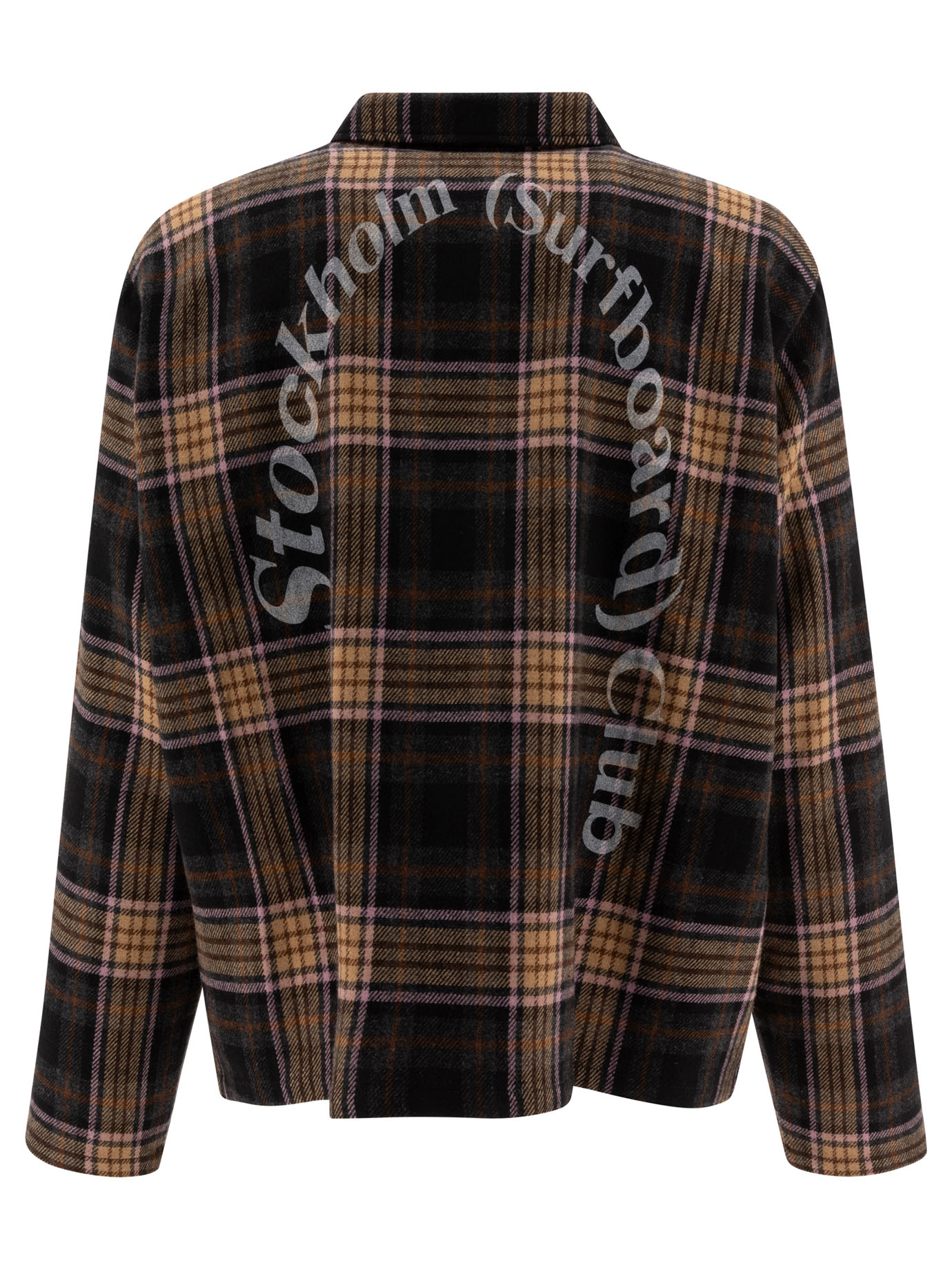 "Check" overshirt U4000108MULTICHECK (Stockholm (surfboard) Club / カジュアルジャケット ) | Stockholm (surfboard) Club (ストックホルム サーフボード クラブ)(1)