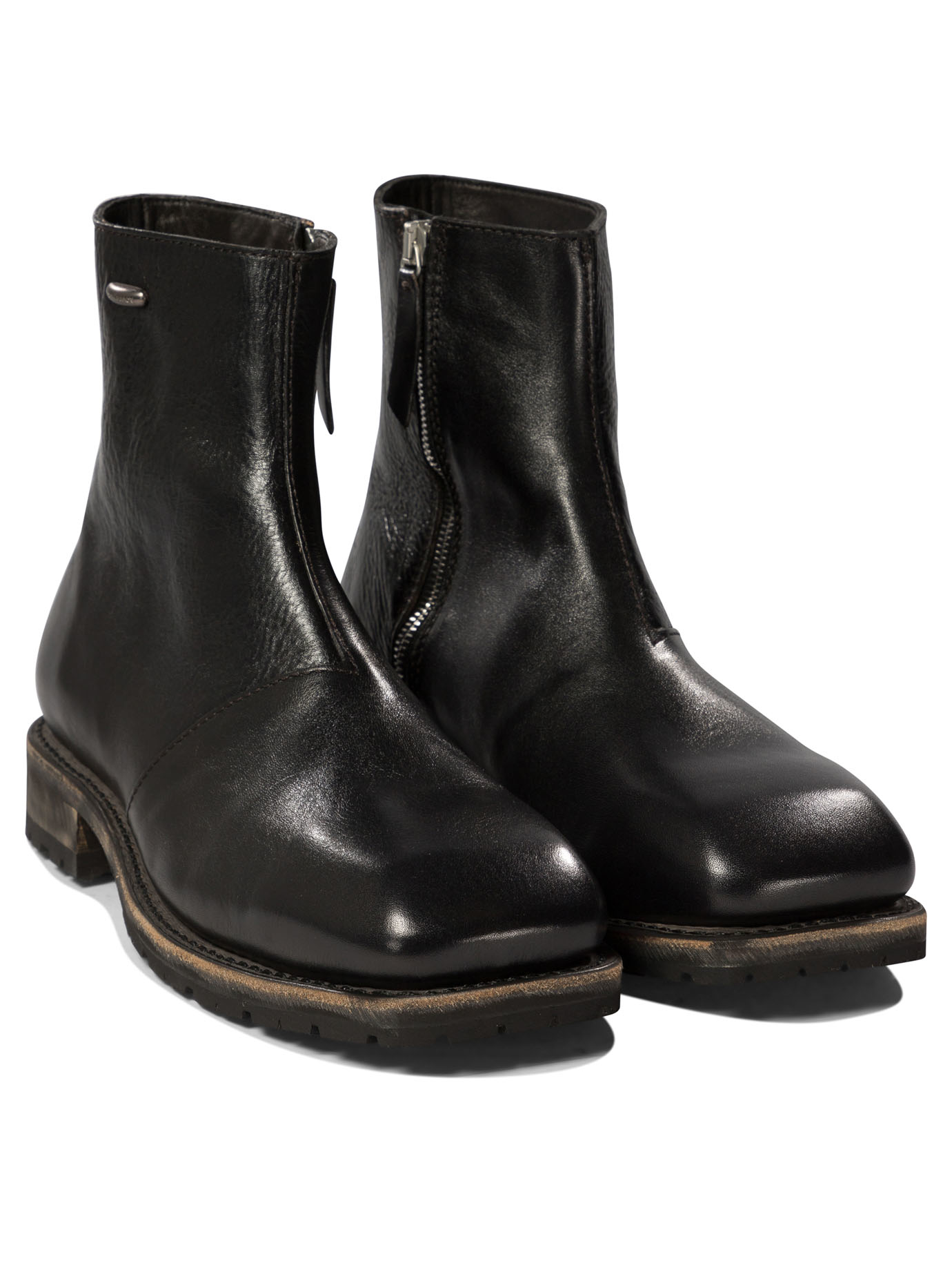 "Engine" ankle boots A4247EDBDEEPBLACKLEATHER (OUR LEGACY / ブーツ ) | OUR LEGACY (アワーレガシー)(1)