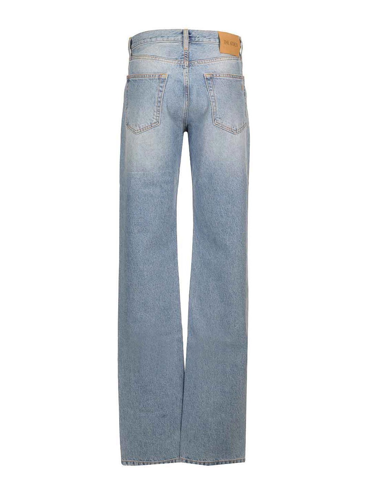 ジーンズ【THE ATTICO】関税込送料無料 ロゴ 無地 スタッズ付き The Attico Jeans Black (THE ATTICO/ジーンズ) | THE ATTICO