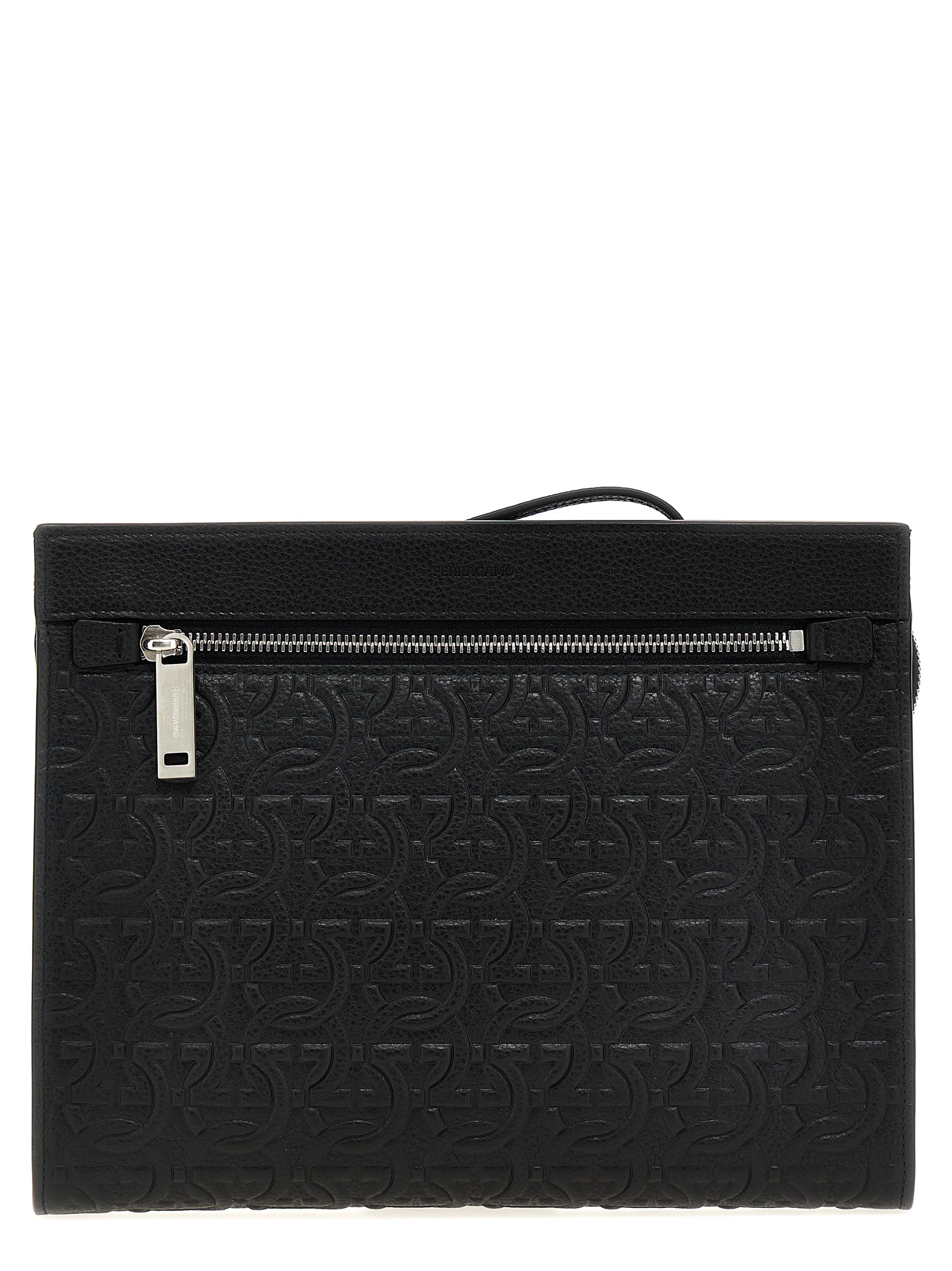 'Gancini' clutch 769481NERO (FERRAGAMO / クラッチバッグ・ポーチ ) | FERRAGAMO (フェラガモ)