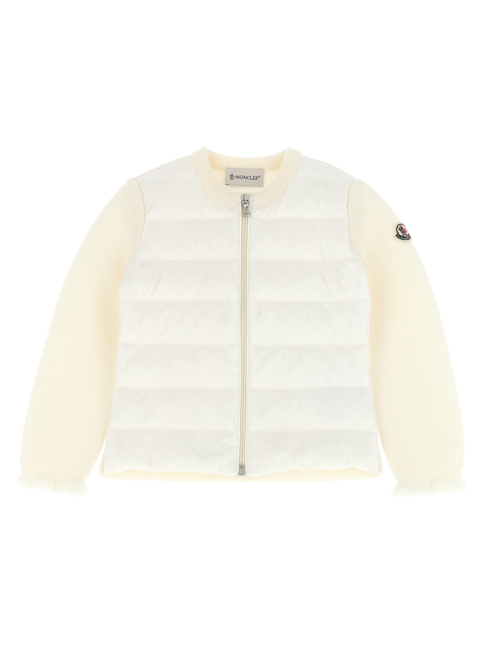 Two-material cardigan K29519B00003M1131040 (Moncler / ニット・セーター・カーディガン ) | Moncler (モンクレール)