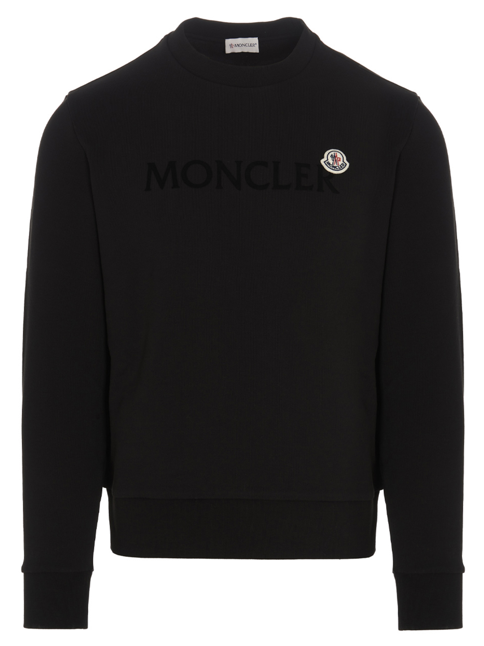 Flocked logo sweatshirt K20918G00040809KR999 (Moncler / スウェット・フーディー ) | Moncler (モンクレール)