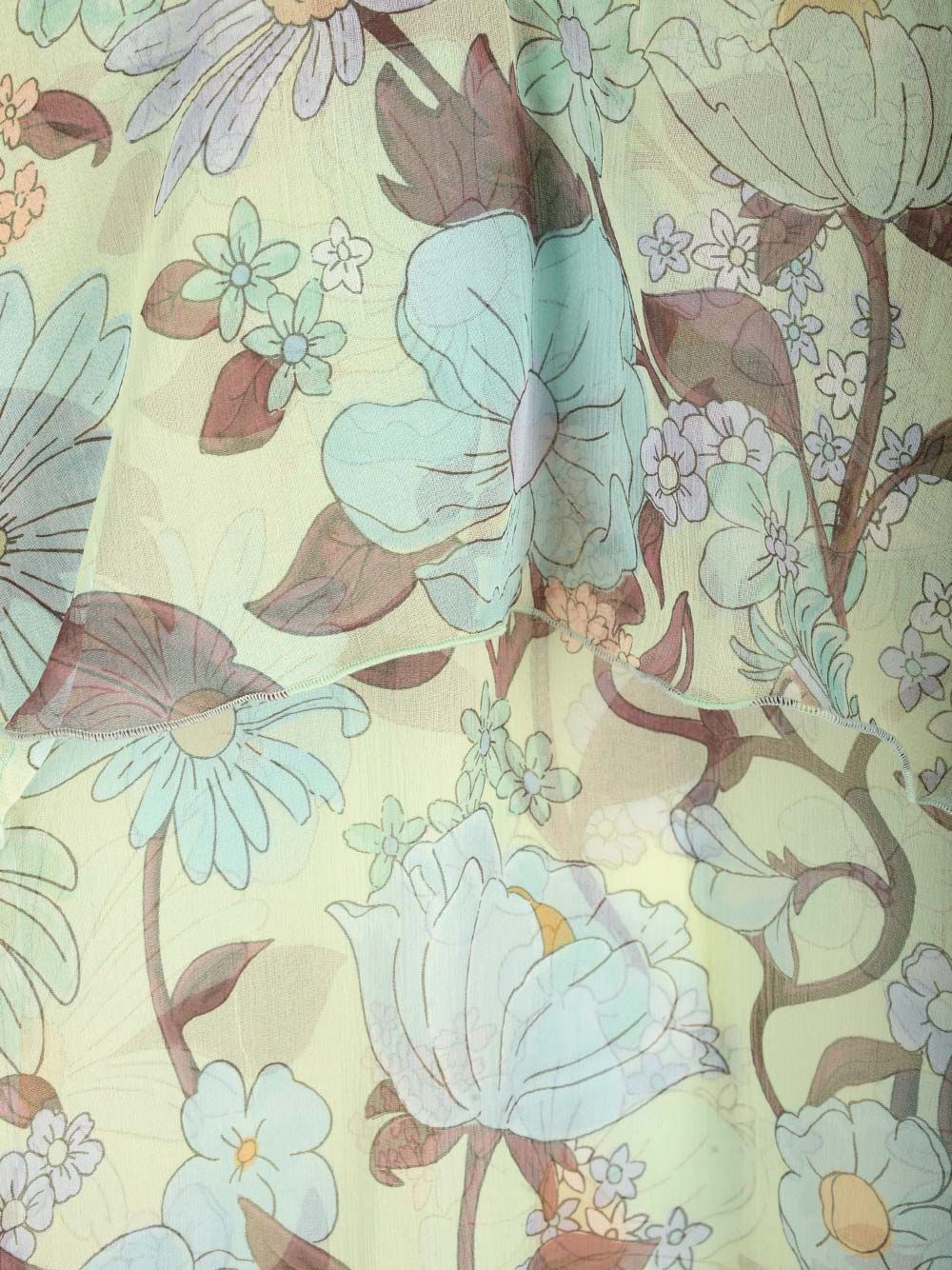 "Lady Garden" chiffon silk dress 6A03383DS2003945 (Stella McCartney / ワンピース・ドレス・オールインワン ) | Stella McCartney (ステラ マッカートニー)(3)