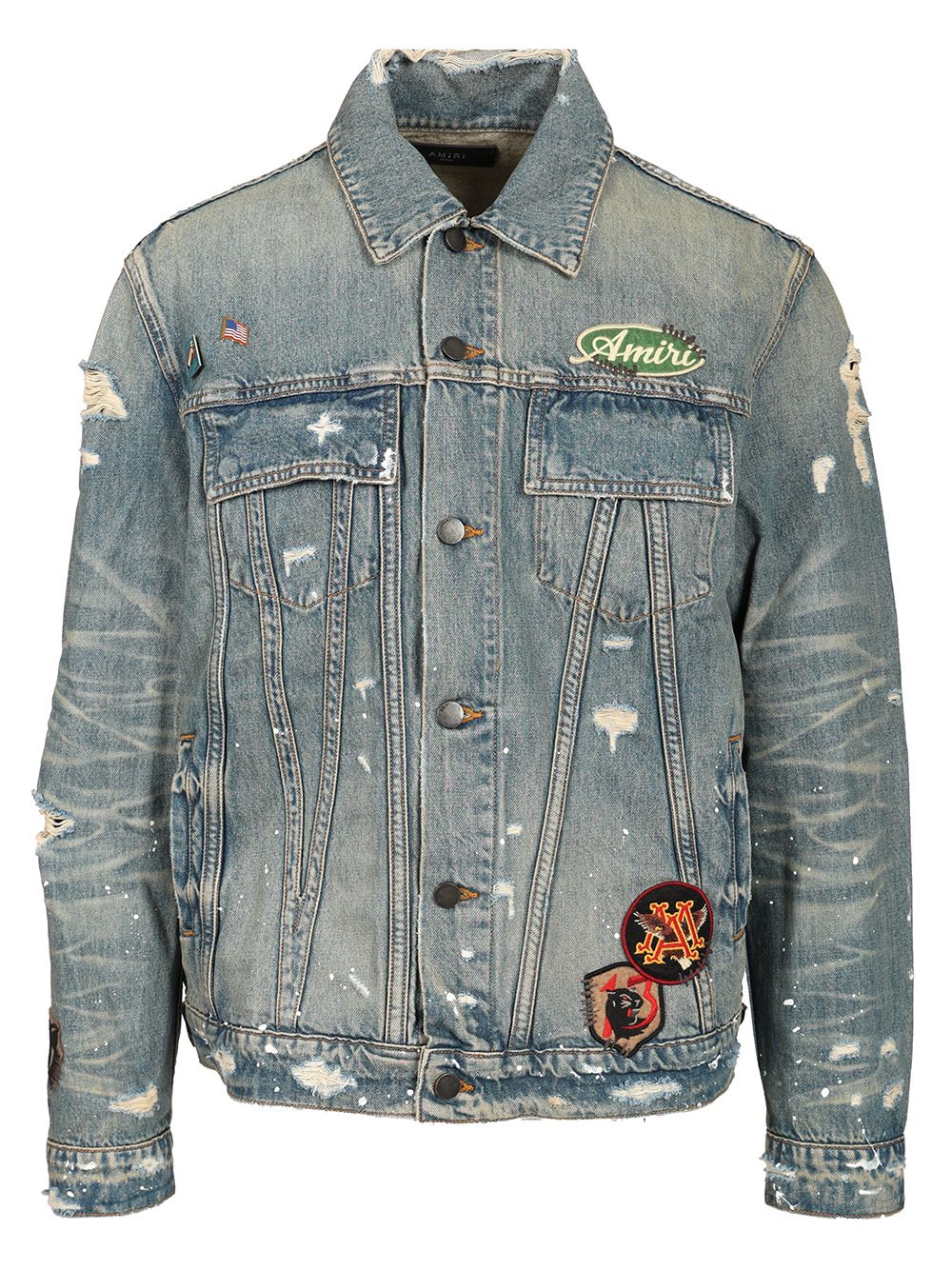 VINTAGE "PEGASUS" TRUCKER JACKET AMDNTR1019AntiqueIndigo (AMIRI / カジュアルジャケット ) | AMIRI (アミリ)