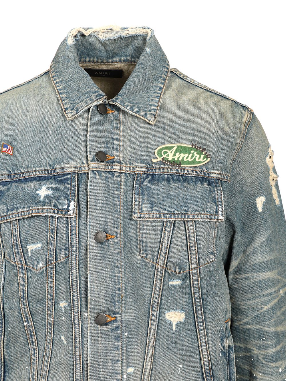 VINTAGE "PEGASUS" TRUCKER JACKET AMDNTR1019AntiqueIndigo (AMIRI / カジュアルジャケット ) | AMIRI (アミリ)(2)