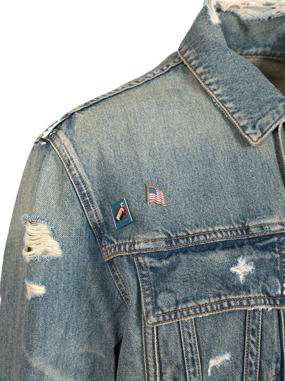 VINTAGE "PEGASUS" TRUCKER JACKET AMDNTR1019AntiqueIndigo (AMIRI / カジュアルジャケット ) | AMIRI (アミリ)(3)
