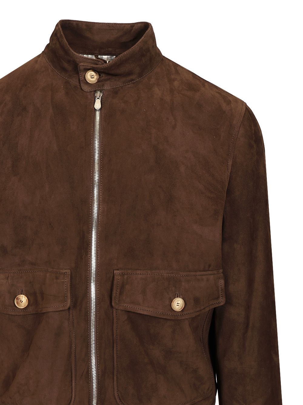 Suede biker jacket M0PCL2028C7284 (Brunello Cucinelli / カジュアルジャケット ) | Brunello Cucinelli (ブルネロ・クチネリ)(3)
