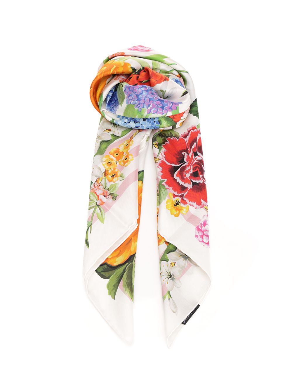"Azulejos" silk twill scarf FN090RGDCV9HD5KU (Dolce & Gabbana / スカーフ・マフラー ) | Dolce & Gabbana (ドルチェガッバーナ)