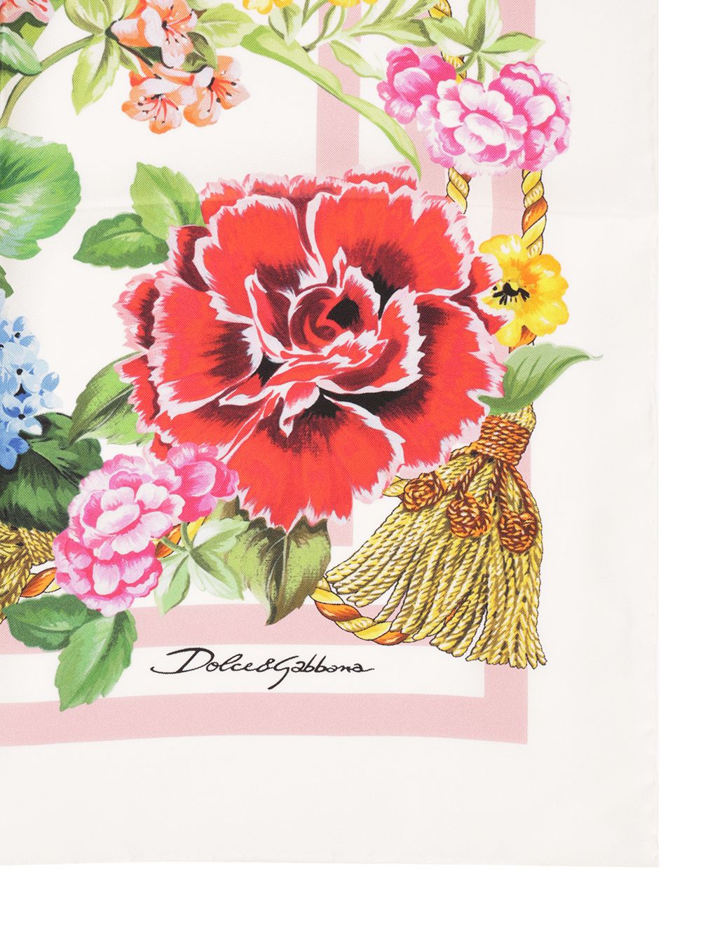 "Azulejos" silk twill scarf FN090RGDCV9HD5KU (Dolce & Gabbana / スカーフ・マフラー ) | Dolce & Gabbana (ドルチェガッバーナ)(1)