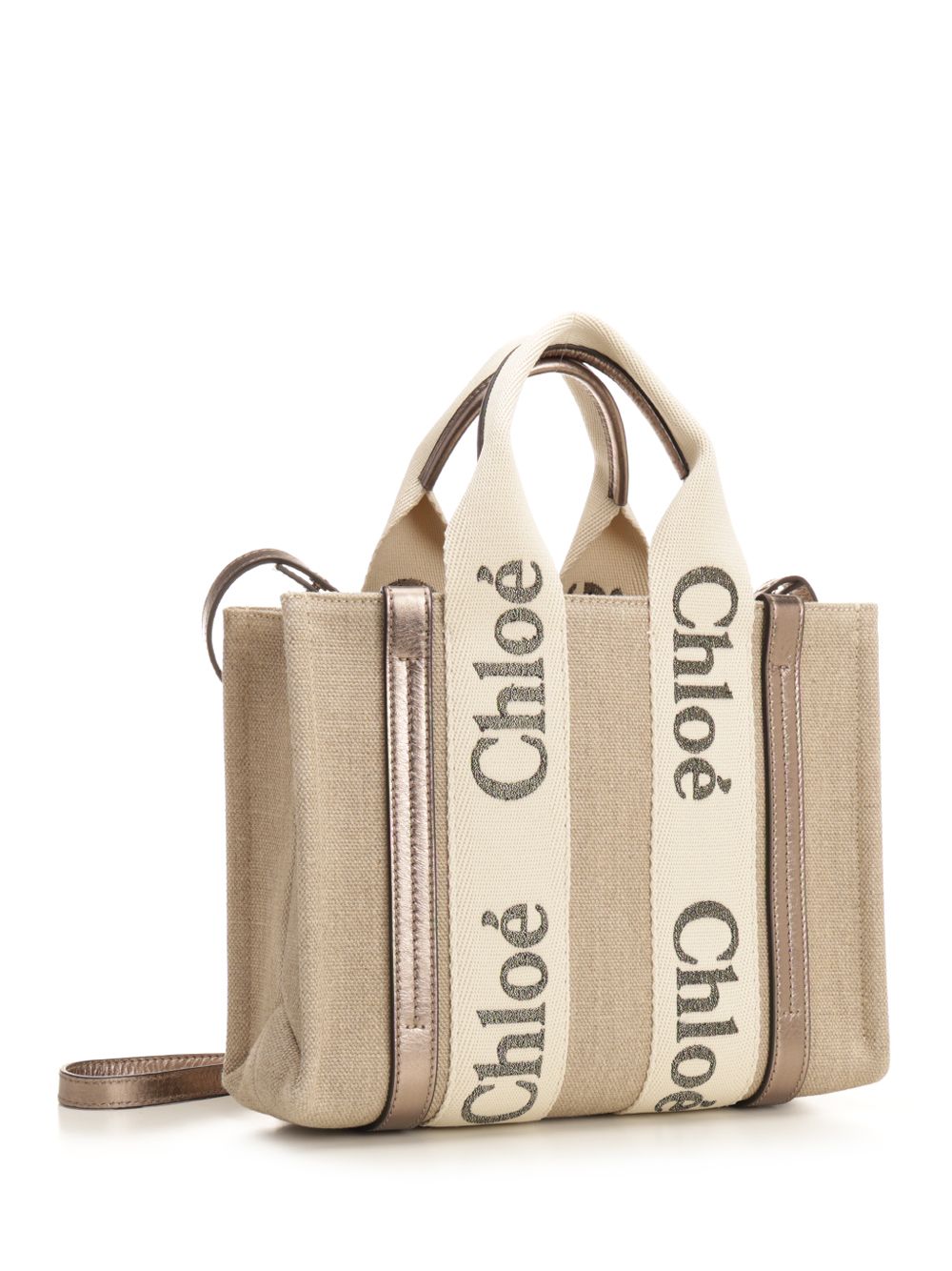 Small Tote Bag "Woody" CHC25SS397O81074 (Chloé / ハンドバッグ・ショルダーバッグ ) | Chloé (クロエ)(1)