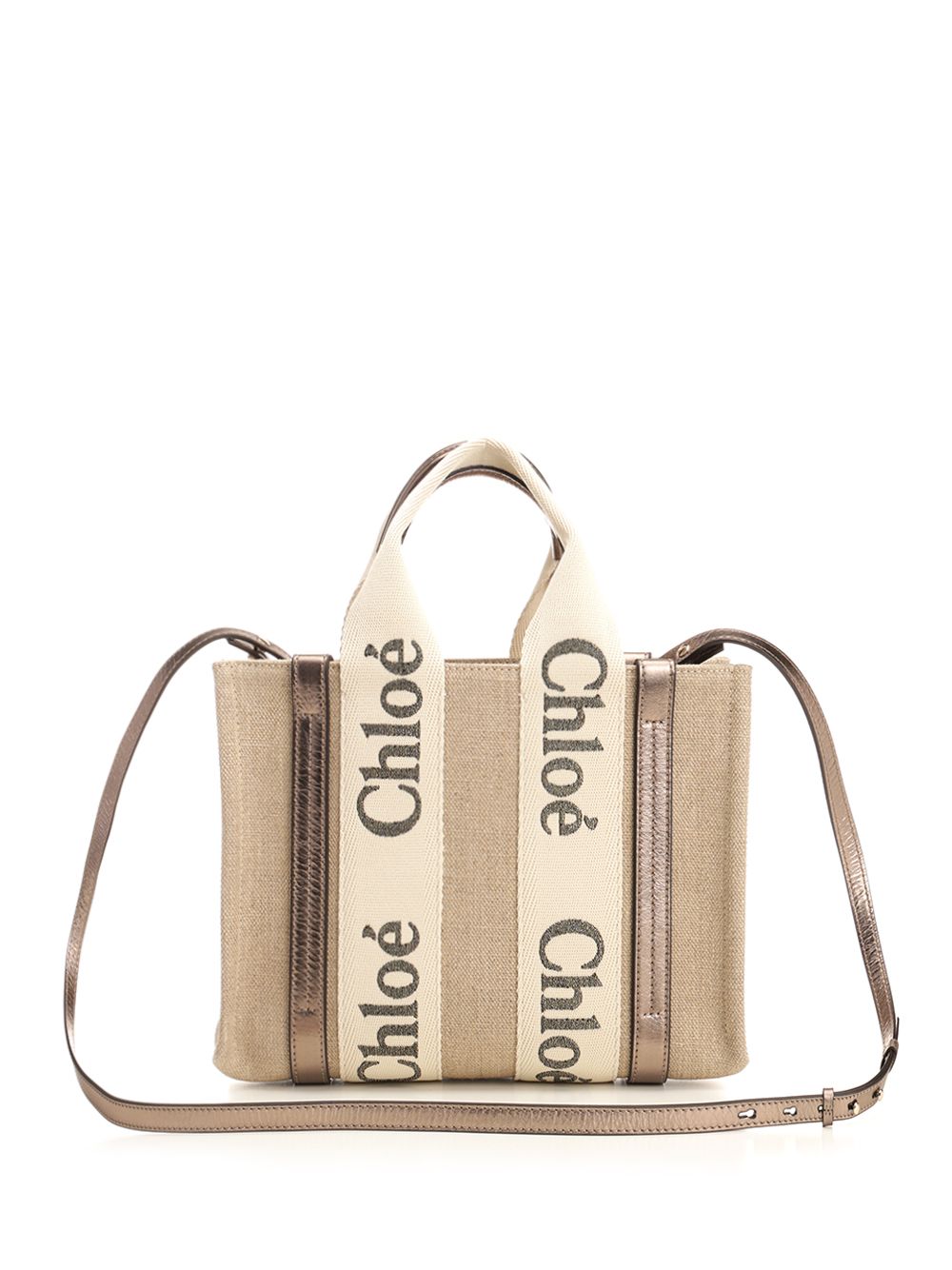 Small Tote Bag "Woody" CHC25SS397O81074 (Chloé / ハンドバッグ・ショルダーバッグ ) | Chloé (クロエ)(2)