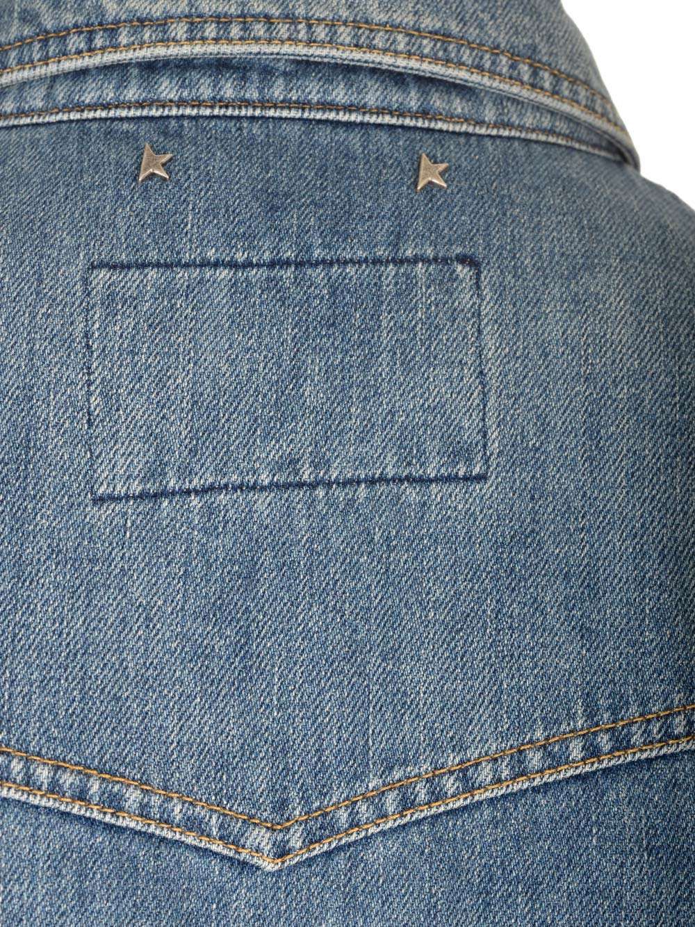 denim shirtdress GWP00714P00062450100 (Golden Goose / ワンピース・ドレス・オールインワン ) | Golden Goose (ゴールデングース)(4)