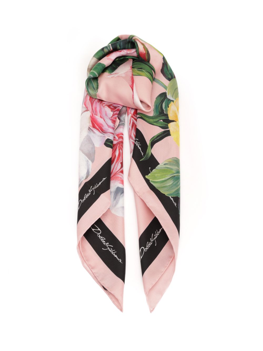 "Azulejos" silk twill scarf FN090RHF5IY (Dolce & Gabbana / スカーフ・マフラー ) | Dolce & Gabbana (ドルチェガッバーナ)