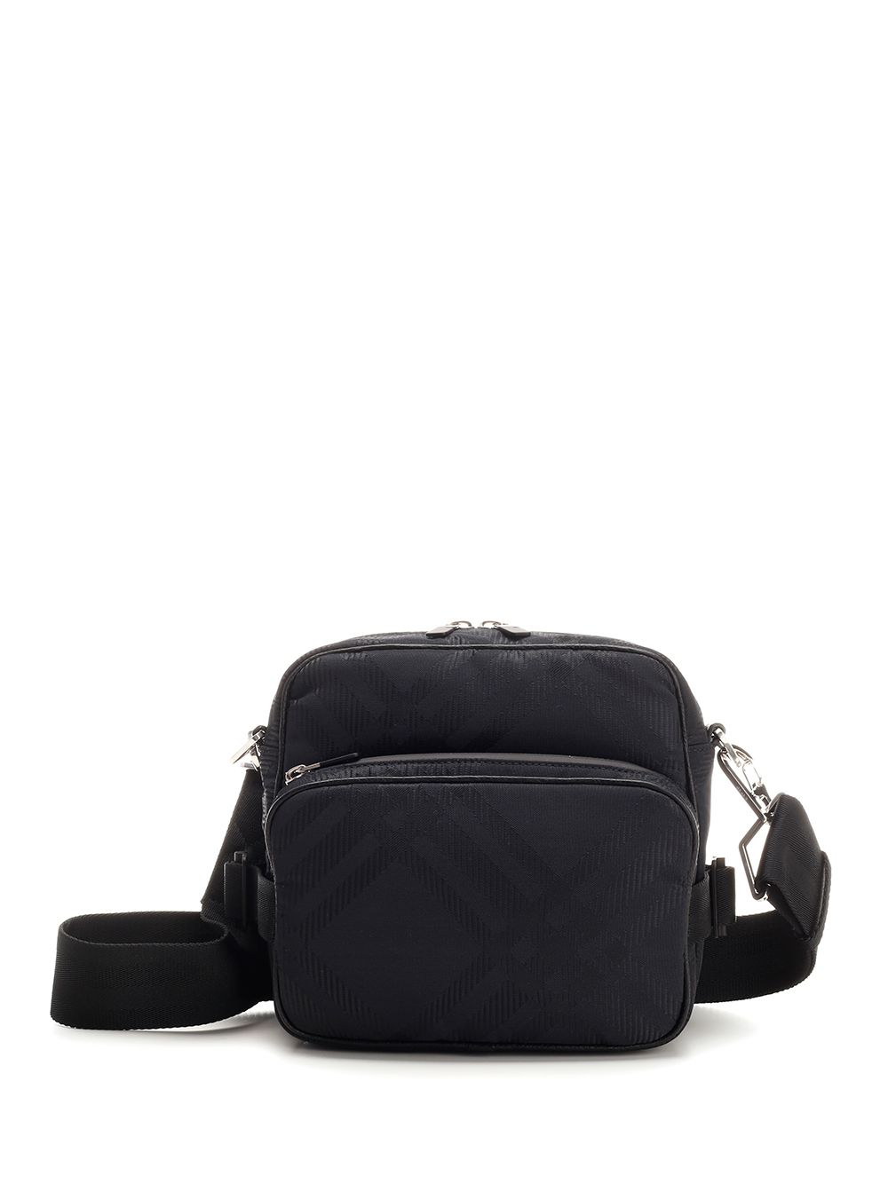 Pocket with Check shoulder bag in jacquard 8085380NDEF (Burberry / ハンドバッグ・ショルダーバッグ ) | Burberry (バーバリー)