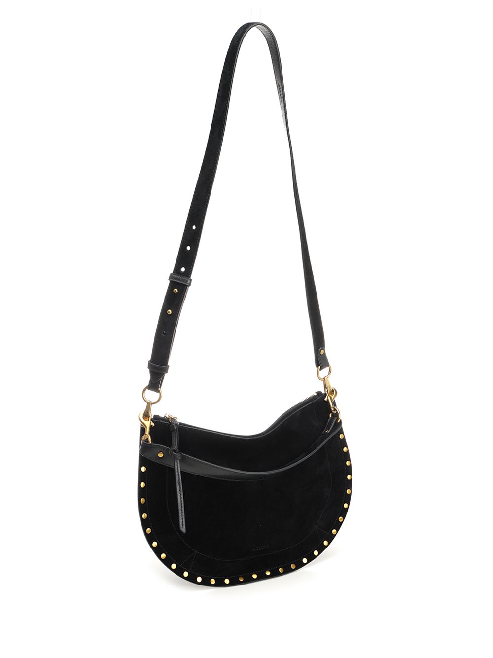 "Oskan" suede hobo bag 25PBF0066FAB2C03M01BK (Isabel Marant / ハンドバッグ・ショルダーバッグ ) | Isabel Marant (イザベル マラン)(1)