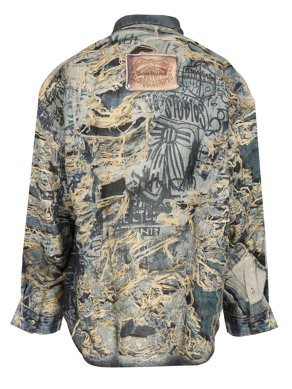 PRINTED DENIM SHIRT BB0627822 (Acne Studios / シャツ・ブラウス ) | Acne Studios (アクネ ストゥディオズ)(1)