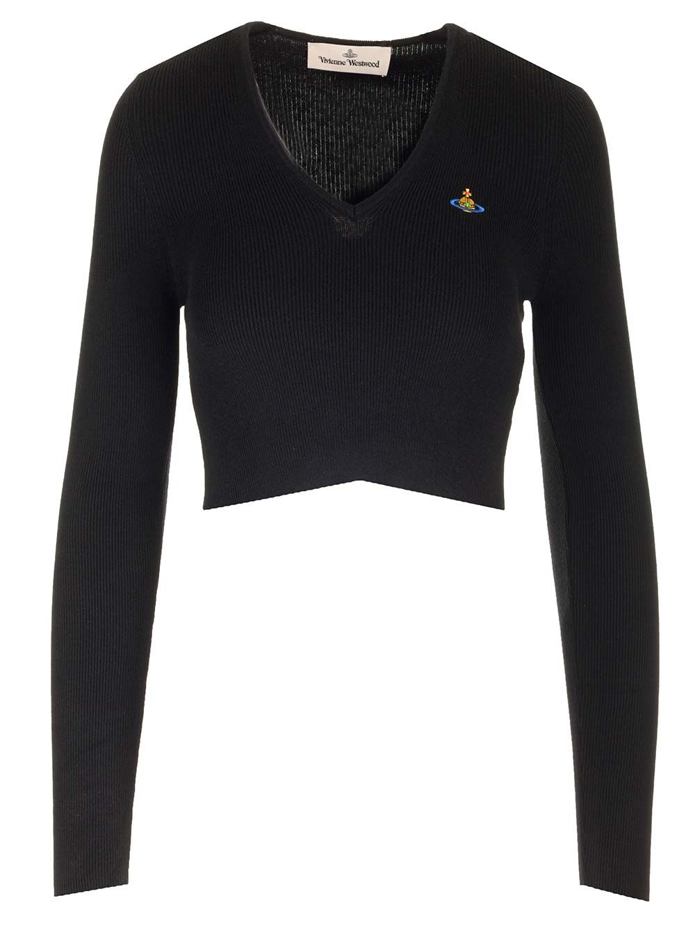 "Bea" cropped sweater 1803004WY001VN401 (Vivienne Westwood / ニット・セーター・カーディガン ) | Vivienne Westwood (ヴィヴィアン・ウェストウッド)
