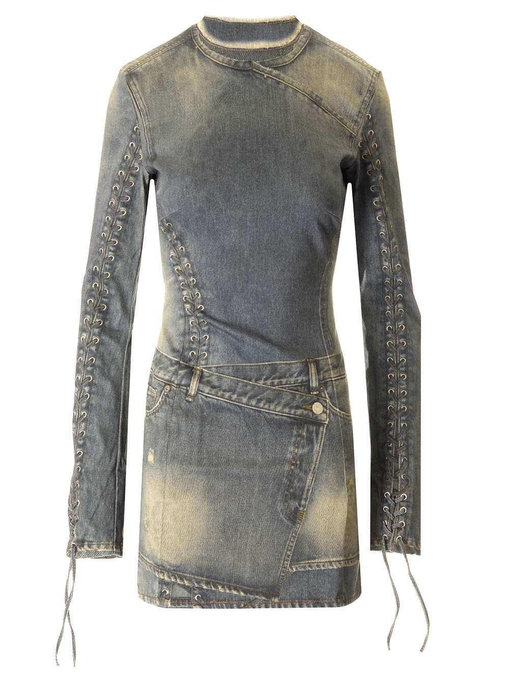 A20648 863-MID BLUE A20648863MIDBLUE (Acne Studios / ワンピース・ドレス・オールインワン ) | Acne Studios (アクネ ストゥディオズ)