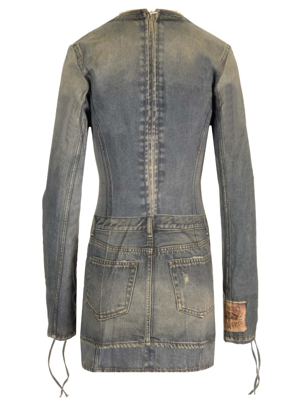 A20648 863-MID BLUE A20648863MIDBLUE (Acne Studios / ワンピース・ドレス・オールインワン ) | Acne Studios (アクネ ストゥディオズ)(1)