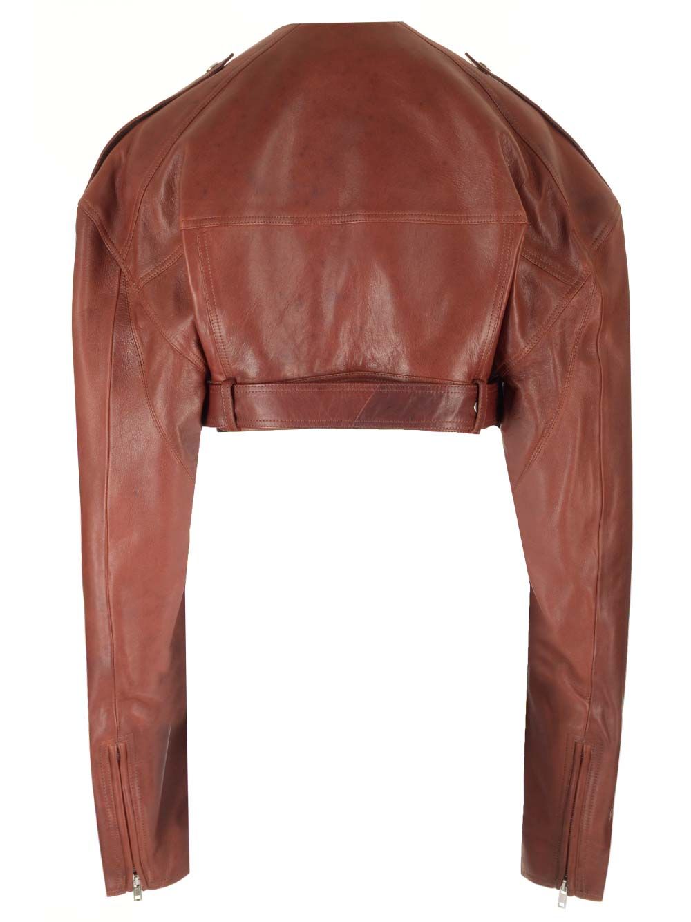 Cropped biker jacket RO01D2790LNV73 (Rick Owens / カジュアルジャケット ) | Rick Owens (リック オウエンス)(3)