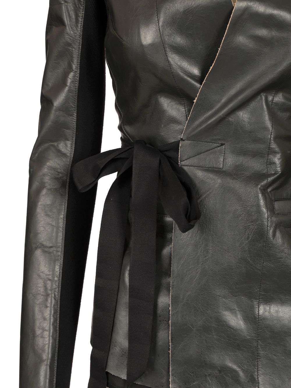 "Hollywood" leather jacket RP01E774909 (Rick Owens / レザー&ファージャケット・コート ) | Rick Owens (リック オウエンス)(4)