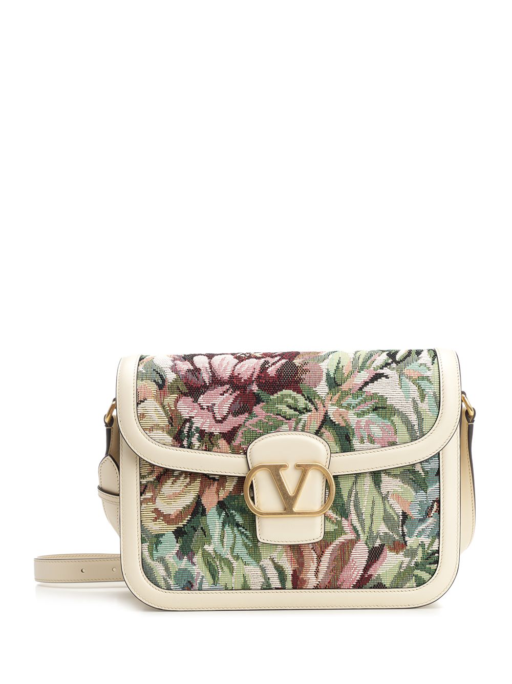 "9TO5" floral shoulder bag 6W2B0R15BDURDW (Valentino Garavani / ハンドバッグ・ショルダーバッグ ) | Valentino Garavani (ヴァレンティノ)