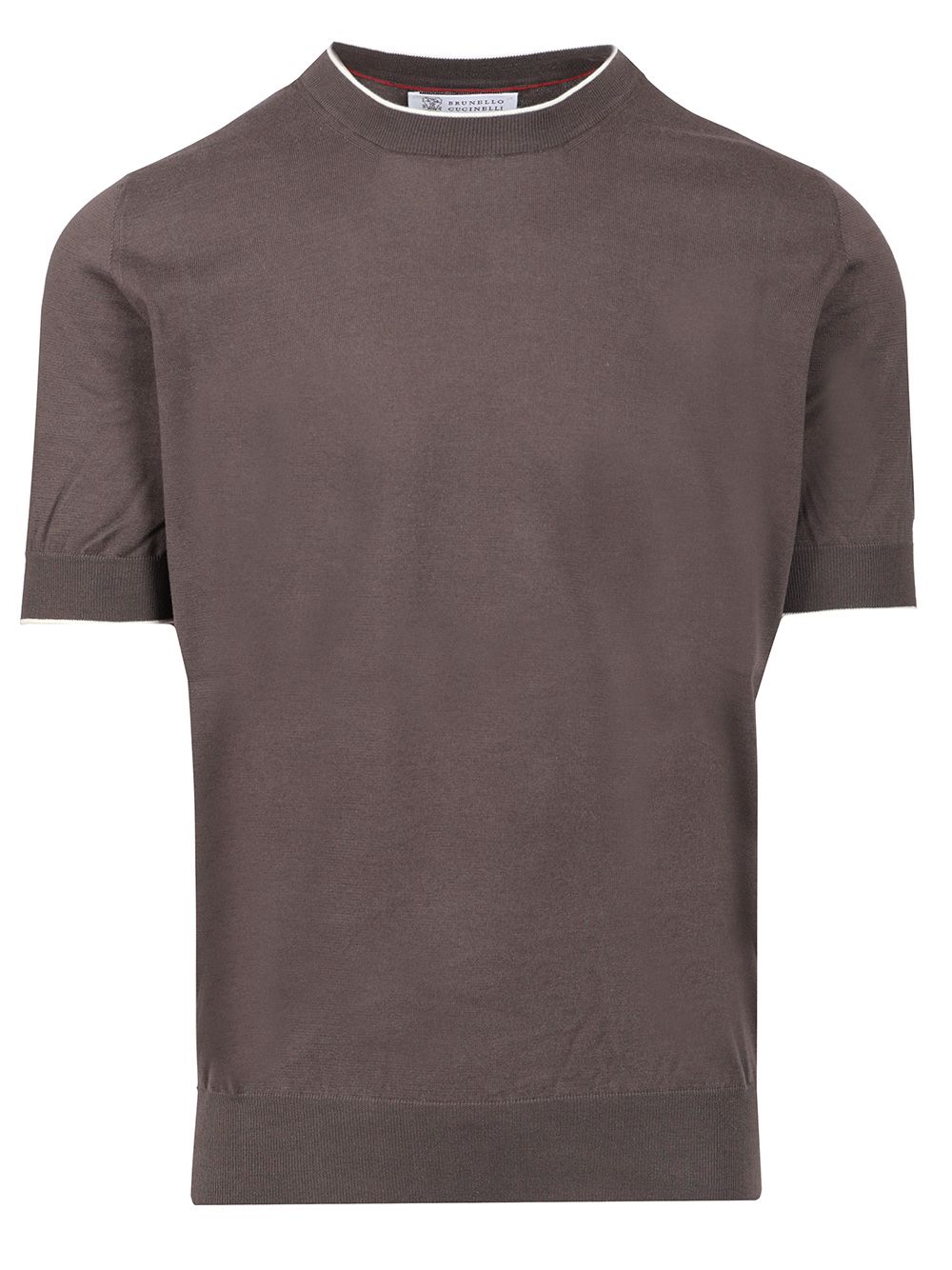 lightweight cotton jersey T-shirt M29805200CQU21 (Brunello Cucinelli / ニット・セーター・カーディガン ) | Brunello Cucinelli (ブルネロ・クチネリ)