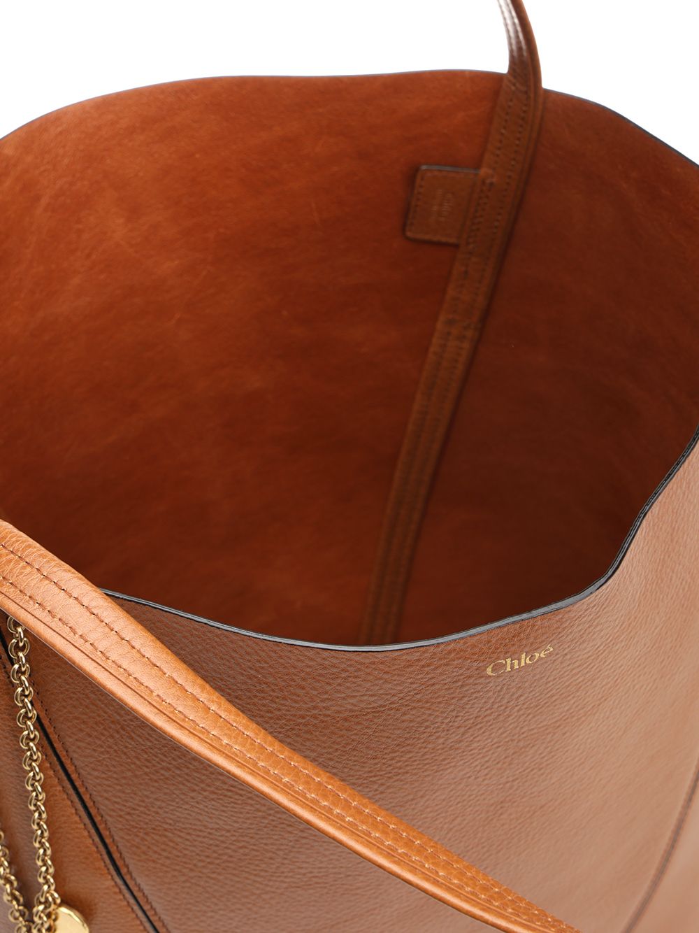 Large "Spin" tote bag CHC25SS810N8426M (Chloé / トートバッグ ) | Chloé (クロエ)(4)