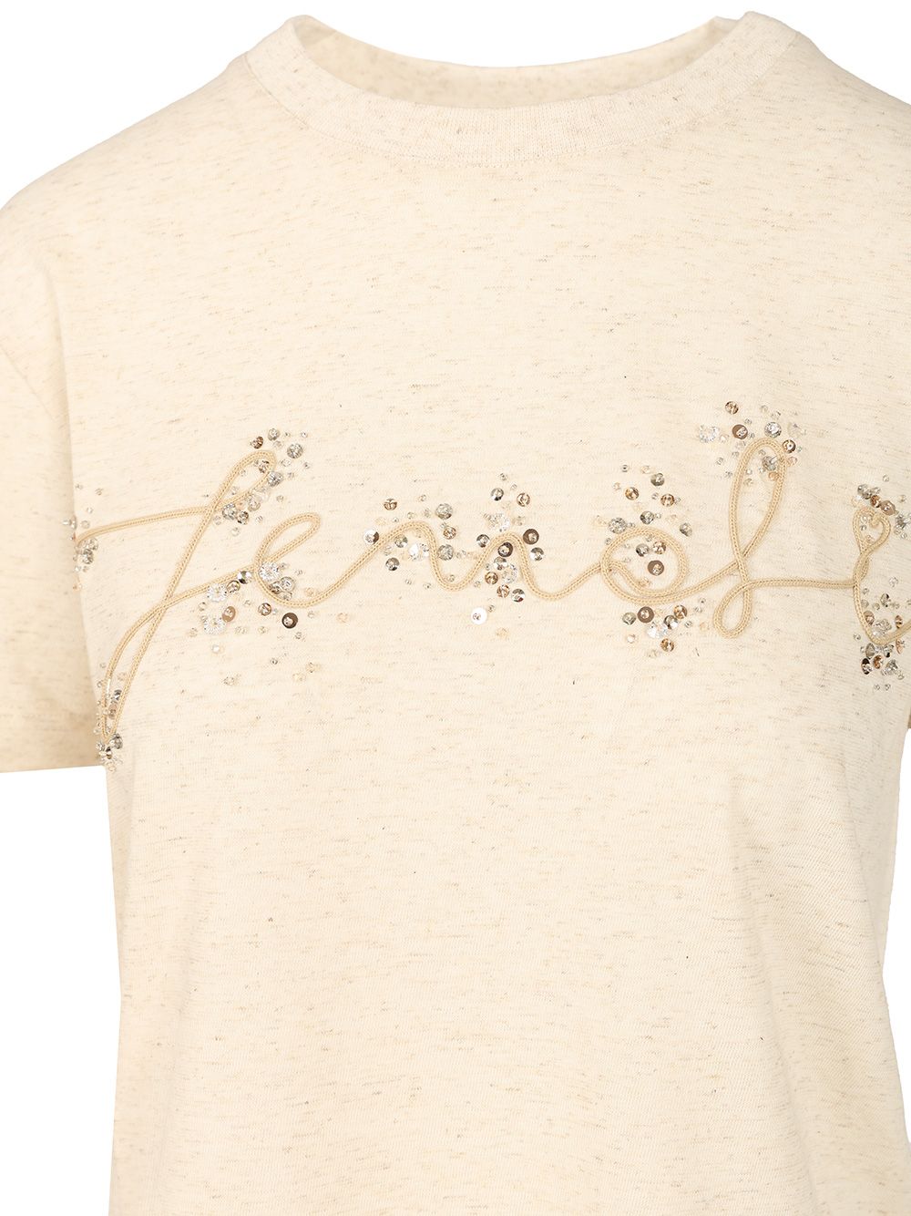 Cotton and linen T-shirt FS7254ASMHF1SAZ (FENDI / Tシャツ・カットソー ) | FENDI (フェンディ)(2)