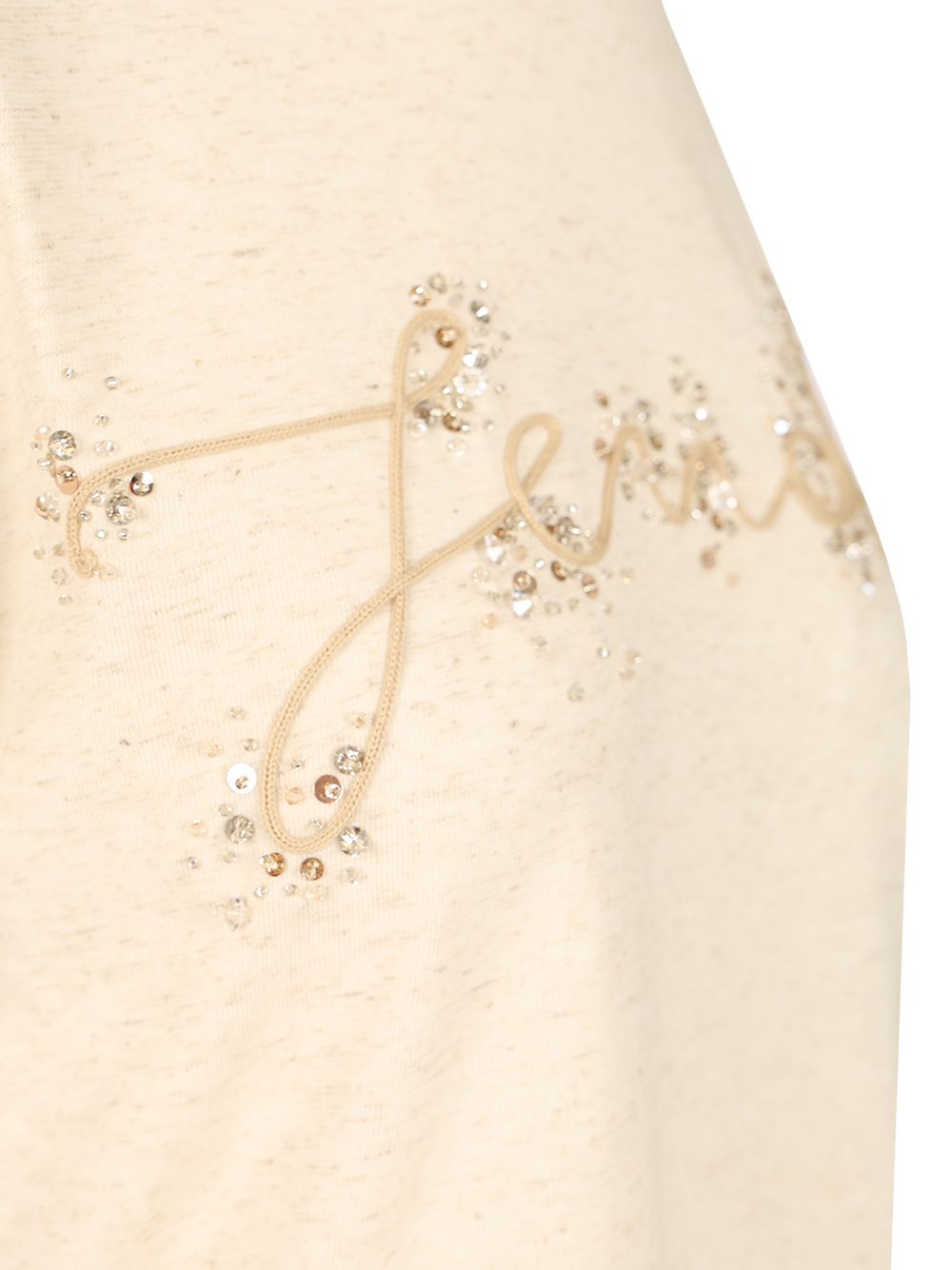 Cotton and linen T-shirt FS7254ASMHF1SAZ (FENDI / Tシャツ・カットソー ) | FENDI (フェンディ)(3)