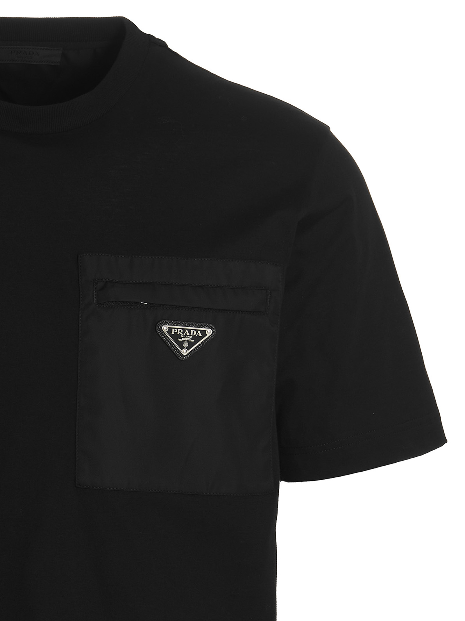 Re-Nylon pocket T-shirt UJN661S22111CKF0002 (Prada / Tシャツ・カットソー ) | Prada (プラダ)(2)