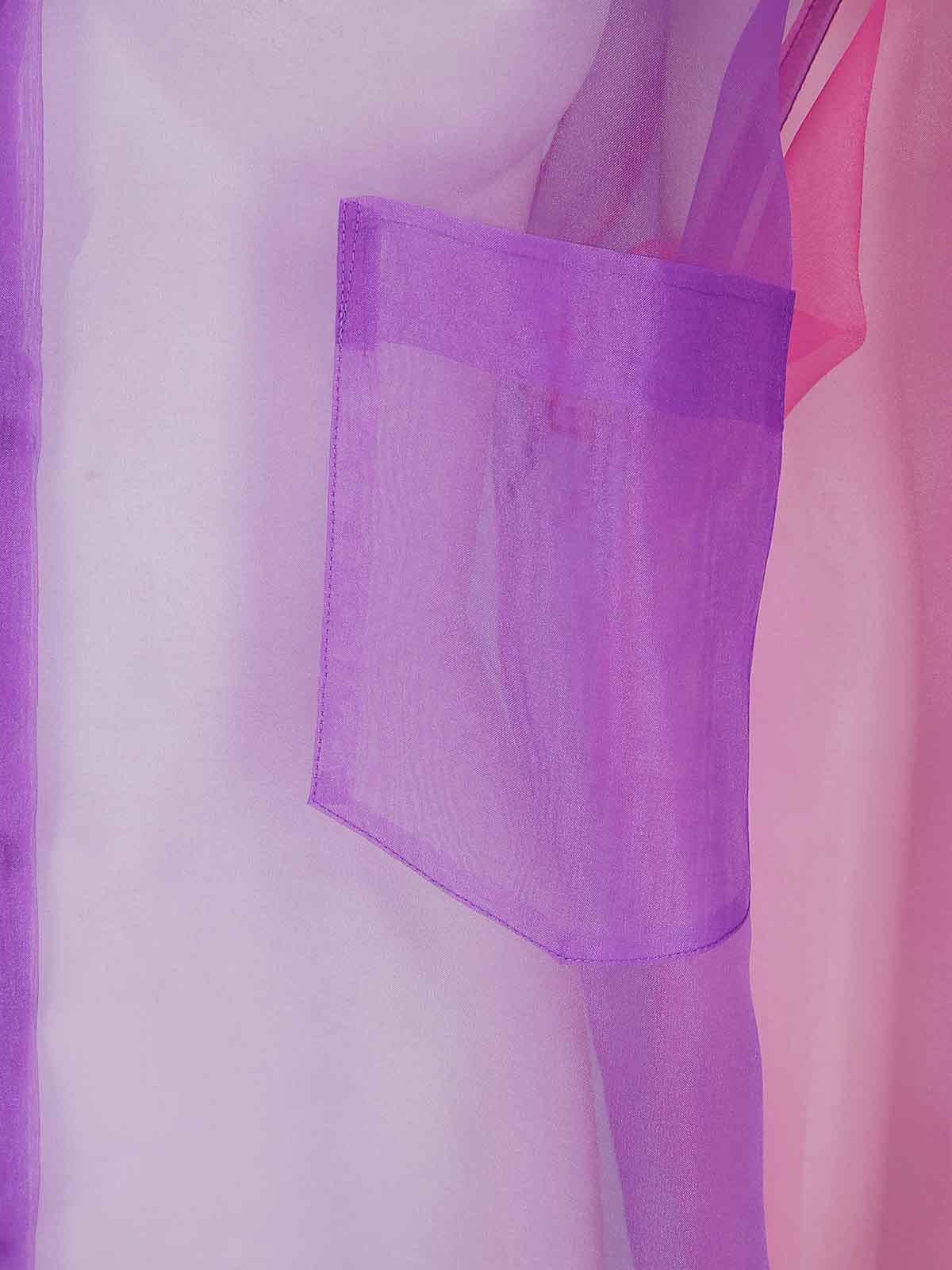 Two -tone transparent taffet shirt GOB010S251 (Comme Des Garçons / シャツ・ブラウス ) | Comme Des Garçons (コムデギャルソン)(2)