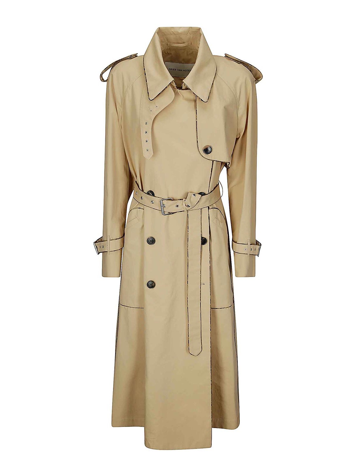 Cotton trench coat 2510102161449100 (Dries Van Noten / コート・ダウン ) | Dries Van Noten (ドリスヴァンノッテン)