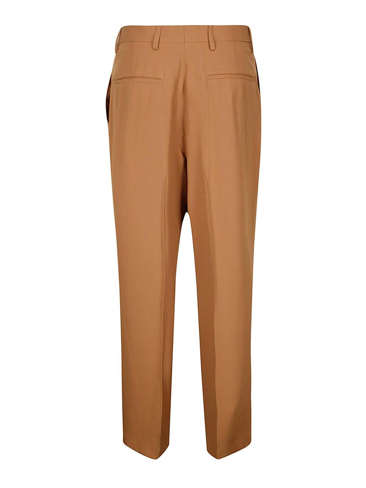Driver brown trousers 2420109019067700 (Dries Van Noten / パンツ ) | Dries Van Noten (ドリスヴァンノッテン)(1)