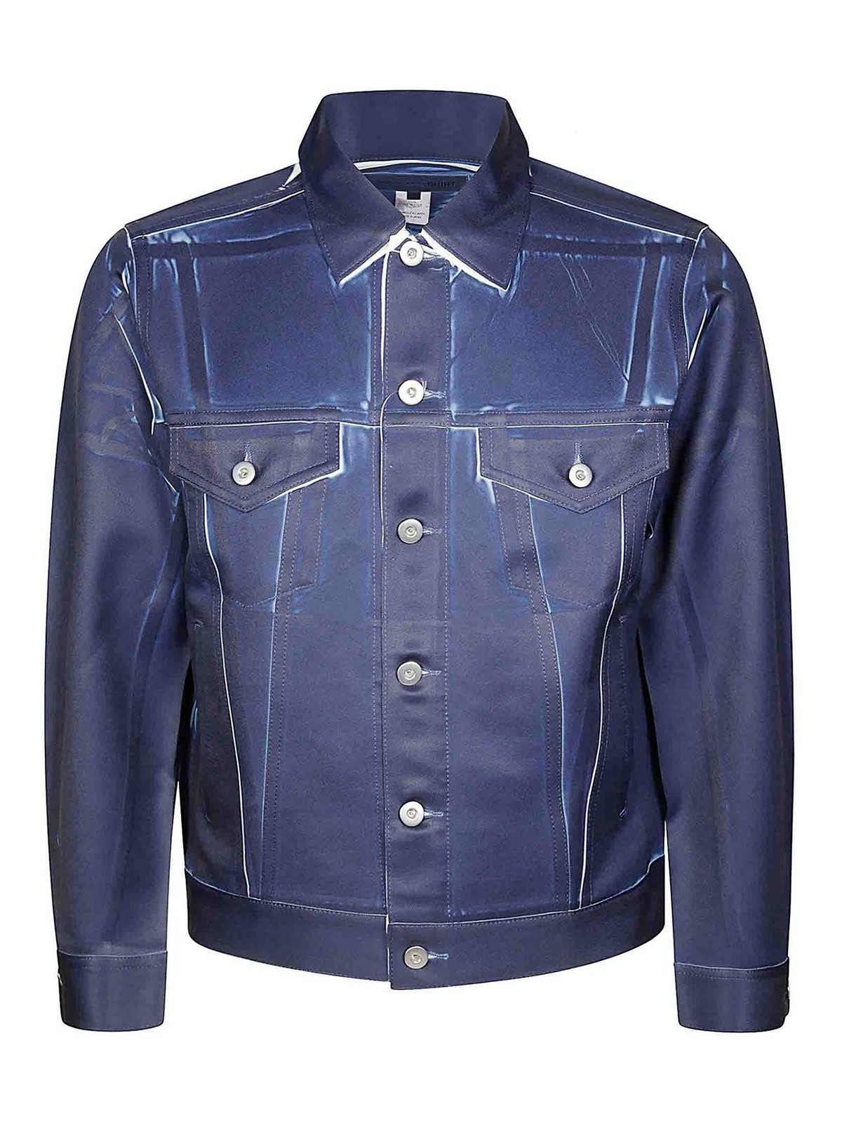 Light blue jacket FOJ503S251 (Comme Des Garçons SHIRT / カジュアルジャケット・ベスト ) | Comme Des Garçons SHIRT (コムデギャルソン シャツ)